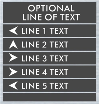 Directional Sign