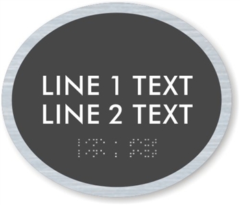 Information/Room ID Sign