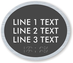 Information/Room ID Sign