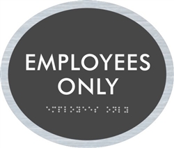 Employees Only Sign
