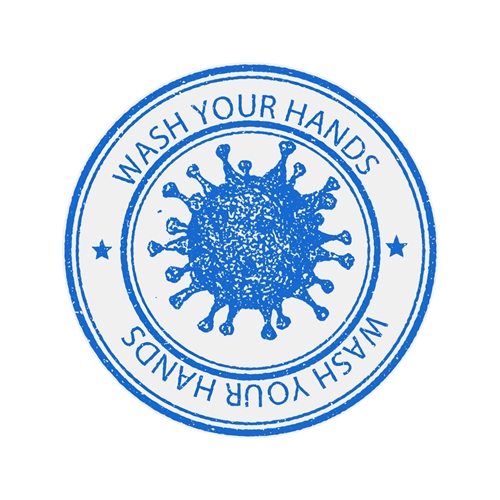Hand Washing Floor Safety Sign