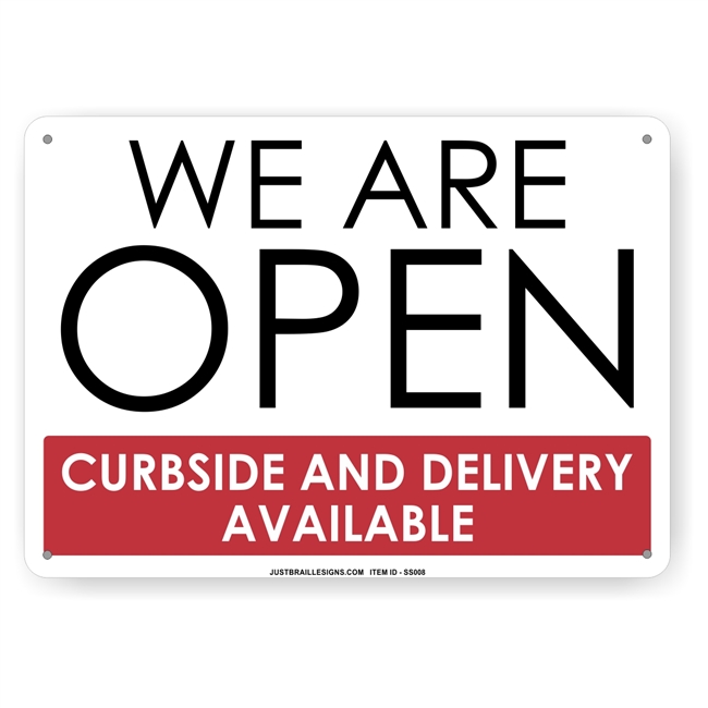 Retail restaurant OPEN Sign