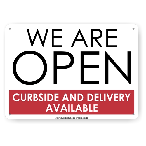 Retail restaurant OPEN Sign