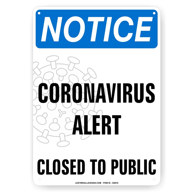 Virus Warning Sign