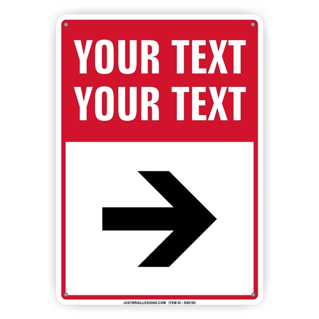 Custom Virus Flu Testing Site Sign