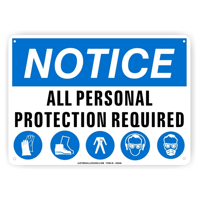Personal Protective Equipment Sign