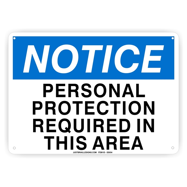 Personal Protective Equipment Sign