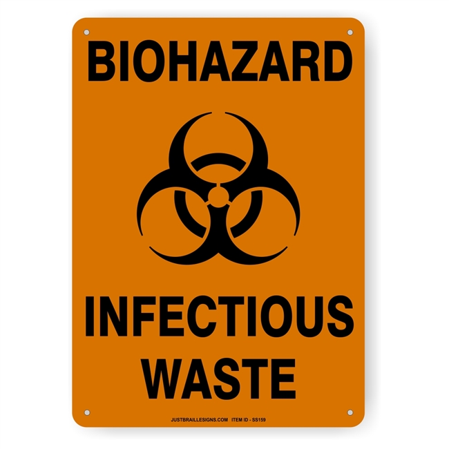 Biohazard Safety Sign