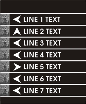 Directional Sign