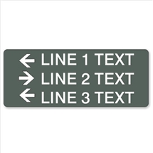 Directional Sign