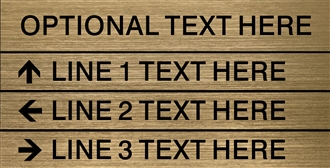 Directional Sign