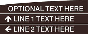 Directional Sign