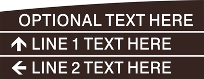 Directional Sign