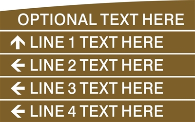 Directional Sign