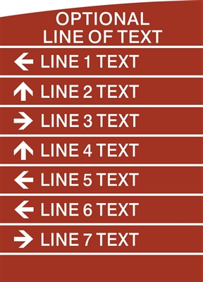 Directional Sign
