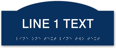 Room ID Braille Sign