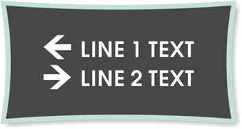 Directional Sign