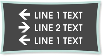 Directional Sign