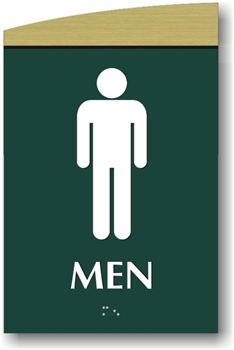 Men's Braille Sign