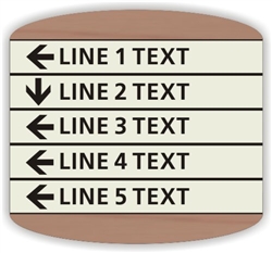 Directional Sign