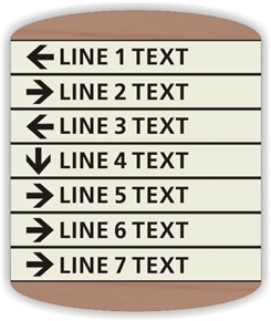 Directional Sign