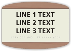 Room ID Braille Sign